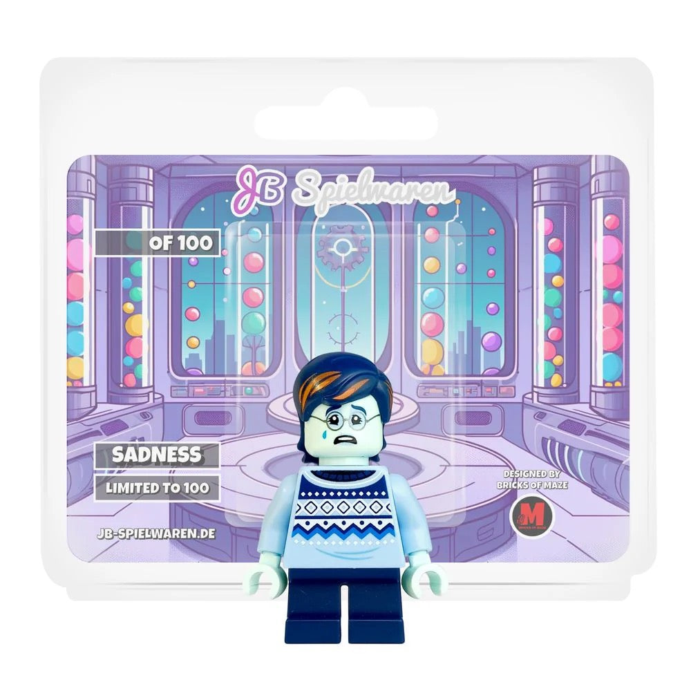 Sadness Custom Minifigure by Bricks of Maze - Bricks and Minifigs Sioux Falls