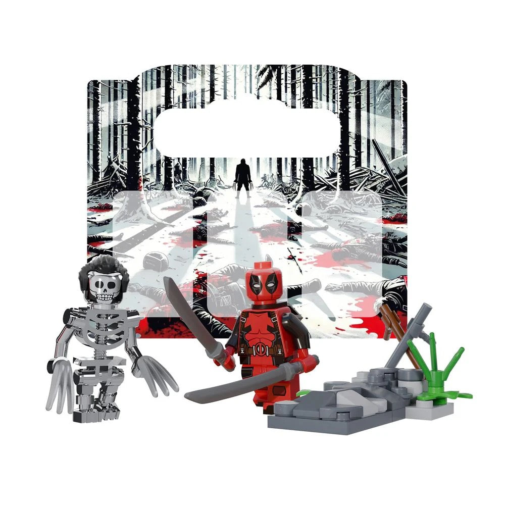 Hero & His Not-So-Alive Sidekick Custom Minifigure Set - Bricks and Minifigs Sioux Falls