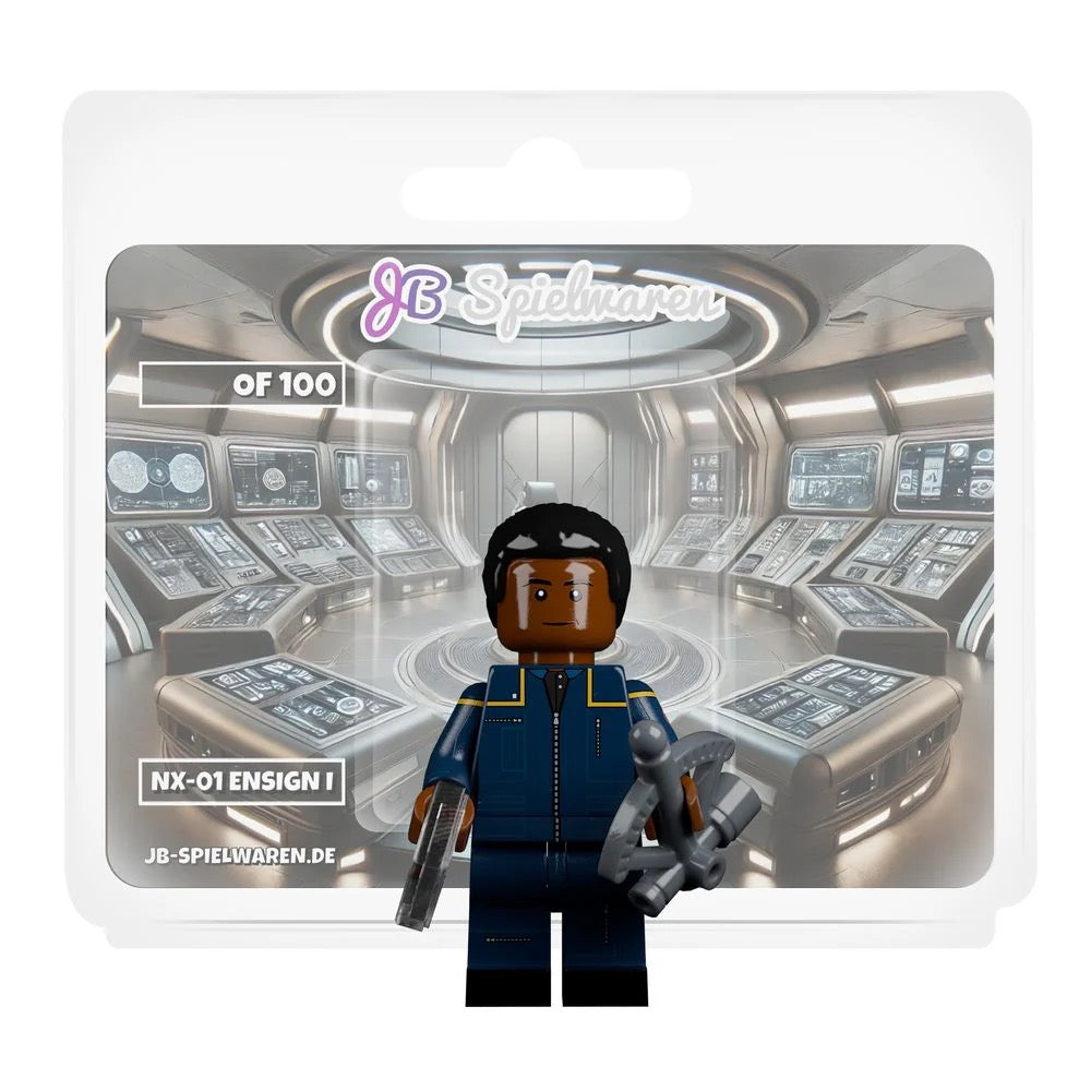 NX-01 Ensign I Custom Minifigure - Bricks and Minifigs Sioux Falls