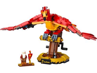 Fawkes, Dumbledore’s Phoenix - Bricks and Minifigs Sioux Falls