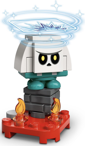 char02-10: Bone Goomba, Super Mario, Series 2 (Complete Set) - Bricks and Minifigs Sioux Falls