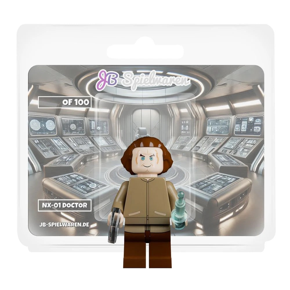 NX-01 Doctor Custom Minifigure - Bricks and Minifigs Sioux Falls