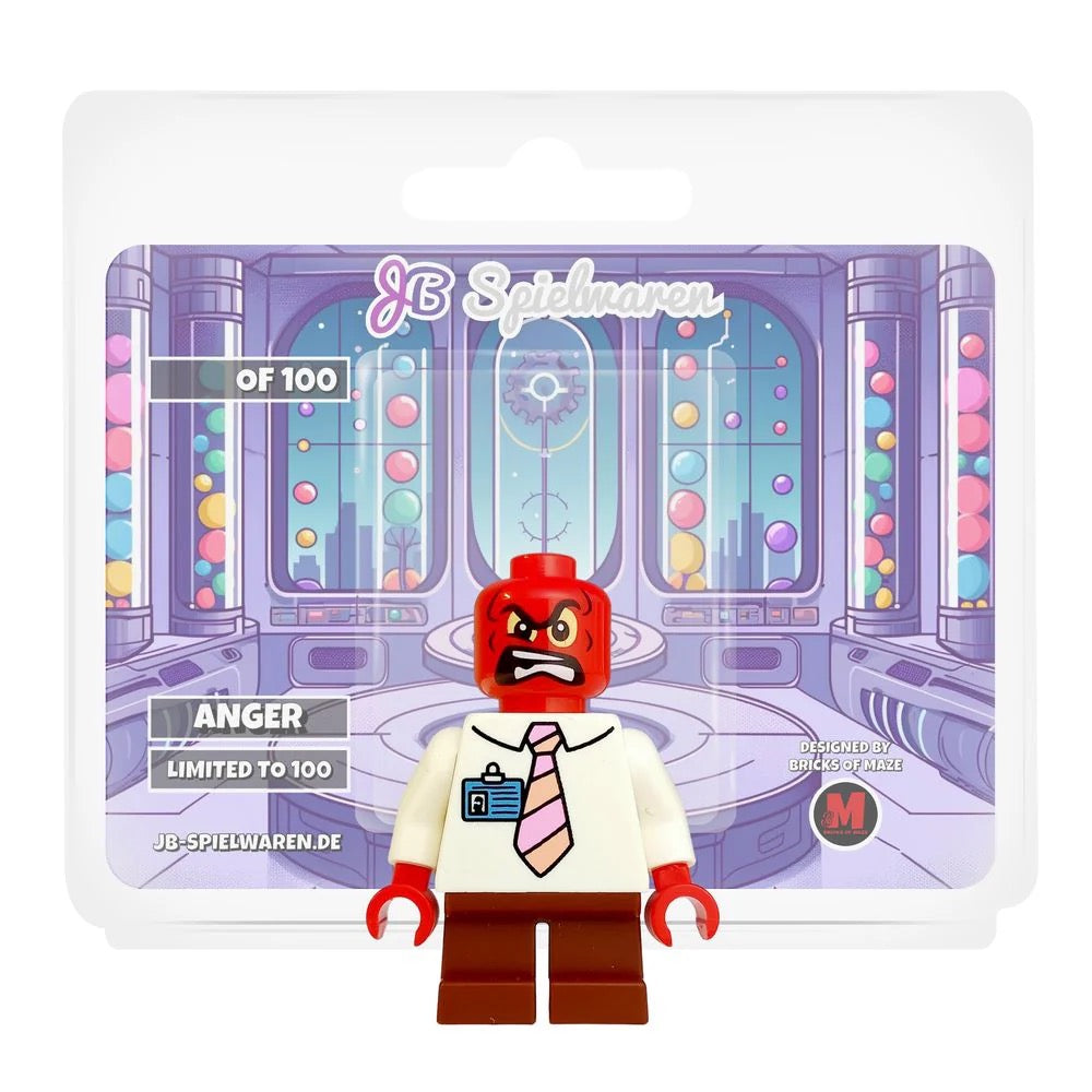 Anger Custom Minifigure by Bricks of Maze - Bricks and Minifigs Sioux Falls
