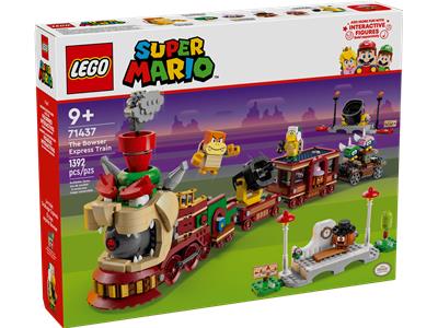The Bowser Express Train - Expansion Set - Bricks and Minifigs Sioux Falls