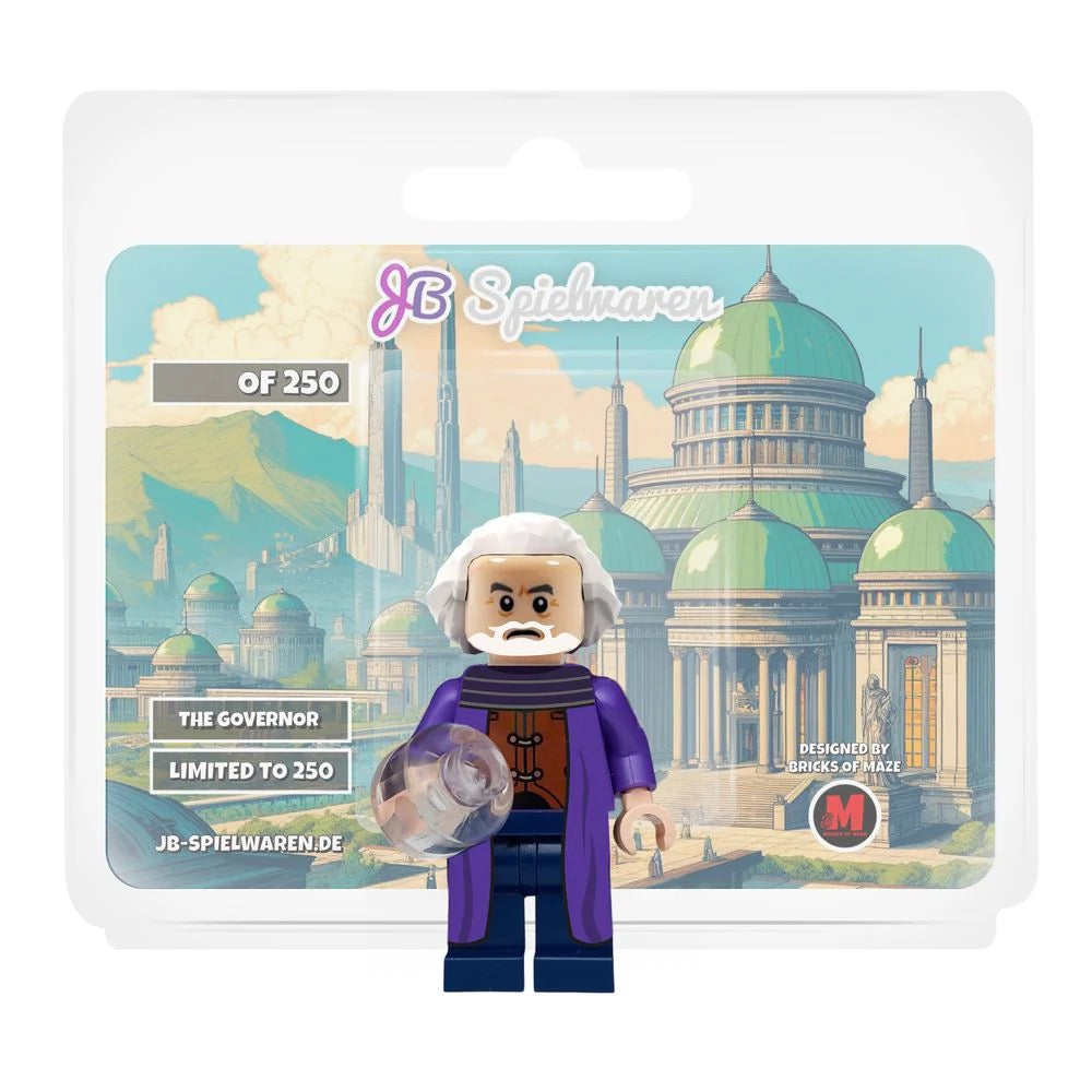 The Governor Custom Minifigure - Bricks and Minifigs Sioux Falls