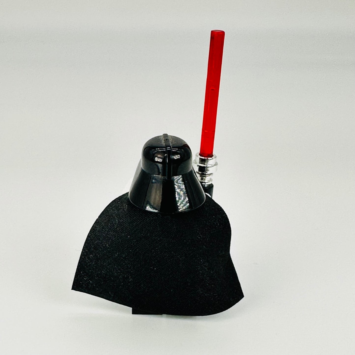 sw1249: Darth Vader - Printed Arms, Spongy Cape, White Head with Frown - Bricks and Minifigs Sioux Falls