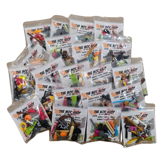 MOC Shop Minifig Accessories Pack - Bricks and Minifigs Sioux Falls