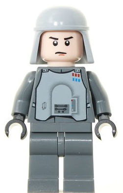 sw0289: General Maximillian Veers - light bluish gray helmet and armor - Bricks and Minifigs Sioux Falls