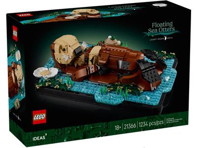 Floating Sea Otters - Bricks and Minifigs Sioux Falls