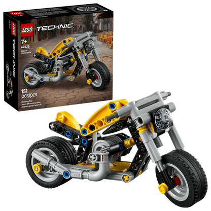 Yellow Motorcycle - Bricks and Minifigs Sioux Falls