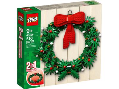 Christmas Wreath 2-in-1 - Bricks and Minifigs Sioux Falls