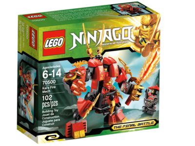 The Final Battle: Kai's Fire Mech - Bricks and Minifigs Sioux Falls