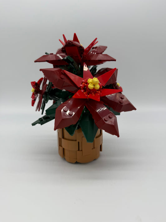 Poinsettia Plant - Bricks and Minifigs Sioux Falls