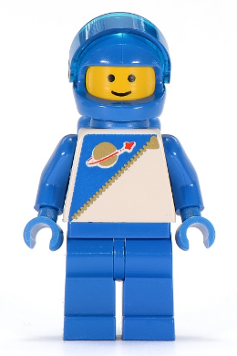 sp014: Futuron Blue Astronaut - Bricks and Minifigs Sioux Falls