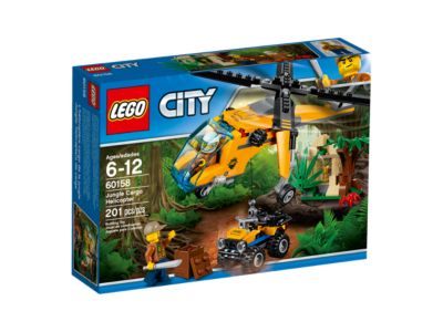 Jungle Cargo Helicopter - Bricks and Minifigs Sioux Falls