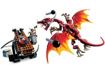 Viking Catapult vs. the Nidhogg Dragon
