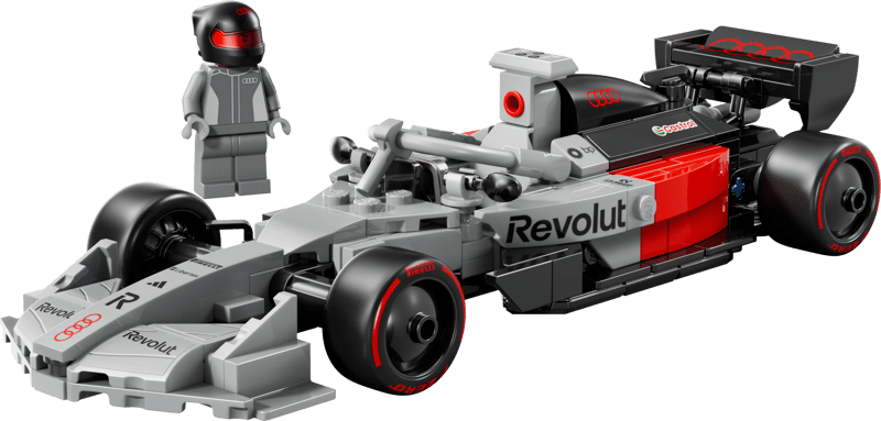 Audi Revolut F1 Team R26 Race Car - Bricks and Minifigs Sioux Falls