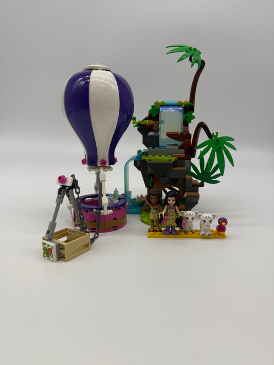 Tiger Hot Air Balloon Jungle Rescue - Bricks and Minifigs Sioux Falls