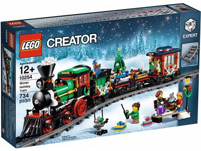 Winter Holiday Train - Bricks and Minifigs Sioux Falls