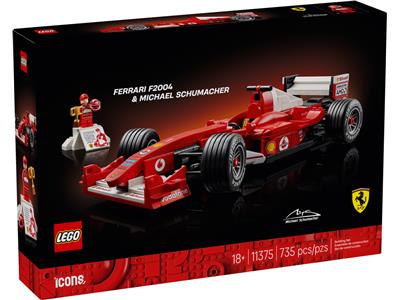 Ferrari F2004 & Michael Schumacher - Bricks and Minifigs Sioux Falls