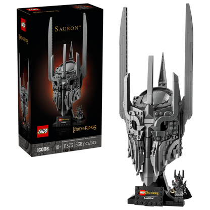 The Lord of the Rings: Sauron's Helmet - Bricks and Minifigs Sioux Falls