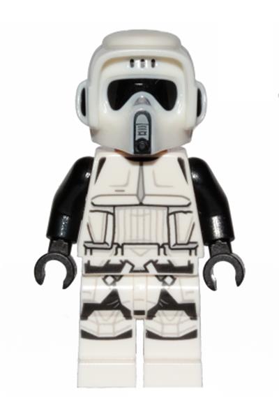 sw1007: Imperial Scout Trooper (Dual Molded Helmet, Light Nougat Head, Scowl) - Bricks and Minifigs Sioux Falls