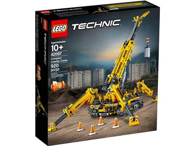Compact Crawler Crane - Bricks and Minifigs Sioux Falls