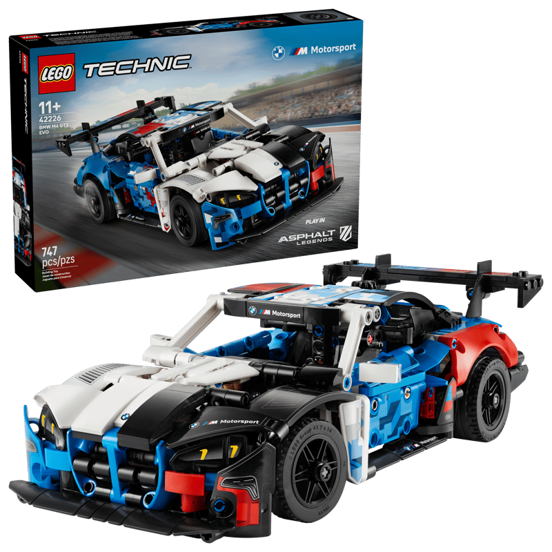 BMW M4 GT3 EVO Racer Car - Bricks and Minifigs Sioux Falls