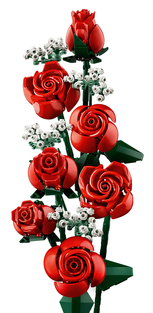 Bouquet of Roses - Bricks and Minifigs Sioux Falls
