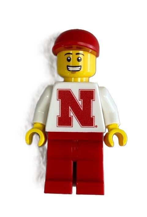 UNL (Nebraska) Licensed Custom Printed Minifigure