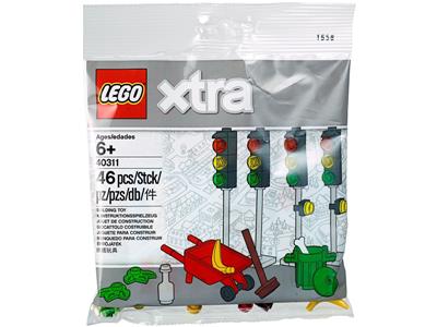Traffic Lights polybag - Bricks and Minifigs Sioux Falls
