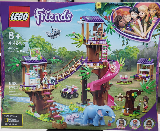 LEGO® Friends Jungle Rescue Base (41424)