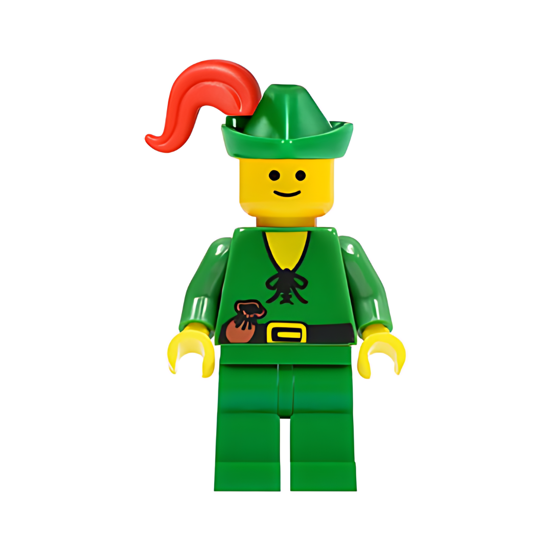 cas126: Forestman (WITH SHIELD AND WEAPON) - Bricks and Minifigs Sioux Falls