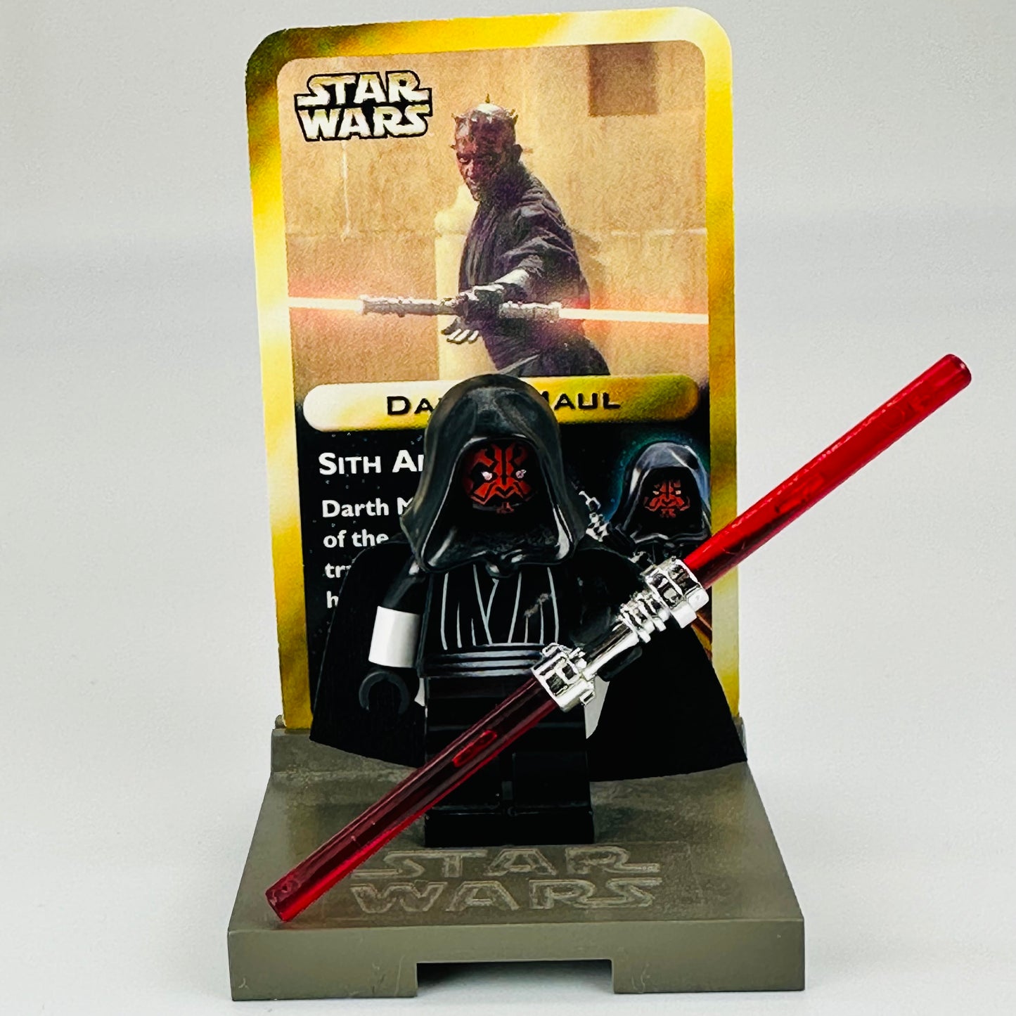 sw0003x: Darth Maul (with card and base from set 3340)